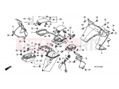 HONDA FJS600D5 ED SILVER WING 2005 F-10 INNER BOX