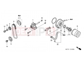 HONDA FJS600D5 ED SILVER WING 2005 E-10 OIL PUMP
