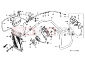 HONDA FJS600D5 ED SILVER WING 2005 F-31 RADIATOR