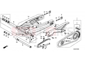 HONDA NC750DJ 2018 SWINGARM