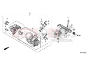 HONDA NC750DJ 2018 THROTTLE BODY