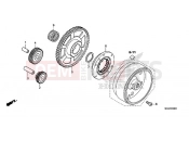 HONDA NC750DJ 2018 STARTING CLUTCH