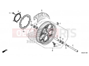 HONDA NC750DJ 2018 FRONT WHEEL