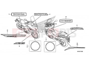 HONDA NC750DJ 2018 MARK/STRIPE FOR NHB70 & NHB73