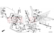 HONDA NC750DJ 2018 HANDLE PIPE/TOP BRIDGE