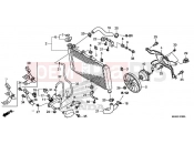 HONDA NC750DJ 2018 RADIATOR