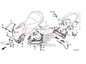 HONDA NC750DJ 2018 SEAT