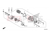 HONDA NC750DJ 2018 STARTING MOTOR