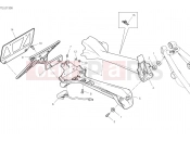 DUCATI Panigale V2 PLATE HOLDER [MOD:PANV2;XST:JAP]