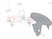 DUCATI Panigale V2 FRONT MUDGUARD [MOD:PANV2]
