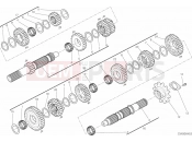 DUCATI Scrambler Urban Enduro GEAR BOX