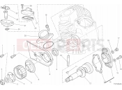 DUCATI Scrambler Urban Enduro HEAD HORIZONTAL - DISTRIBUTION