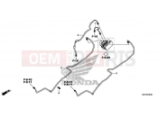 HONDA CBR1000STL CBR1000ST Fireblade 2020 F-5-40 BRAKE PIPE