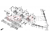 HONDA CBR1000STL CBR1000ST Fireblade 2020 E-3 CAMSHAFT & VALVE