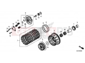 HONDA CBR1000STL CBR1000ST Fireblade 2020 E-8 CLUTCH