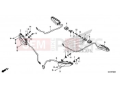 HONDA CBR1000STL CBR1000ST Fireblade 2020 F-35 WINKER