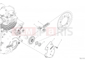 DUCATI Scrambler 1100 Dark Pro FRONT SPROCKET - CHAIN [MOD:SCR11DRK]