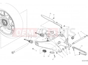 DUCATI Scrambler 1100 Dark Pro REAR SWINGING ARM [MOD:SCR11DRK]