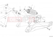 DUCATI Scrambler 1100 Dark Pro REAR SHOCK ABSORBER [MOD:SCR11DRK;XST:EUR,ROK]