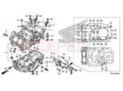 HONDA NC750XAL NC750XA 2020 E-15 CRANKCASE