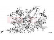 HONDA NC750XAL NC750XA 2020 F-39 FRAME BODY