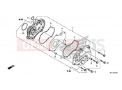 HONDA NC750XAL NC750XA 2020 E-12 WATER PUMP