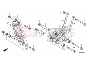 HONDA NC750XAL NC750XA 2020 F-33 REAR CUSHION