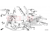 HONDA NC750XAL NC750XA 2020 F-7 HANDLE PIPE & TOP BRIDGE