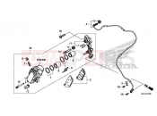 HONDA NC750XAL NC750XA 2020 F-12 FRONT BRAKE CALIPER