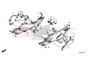 HONDA NC750XAL NC750XA 2020 F-24 SIDE COVER