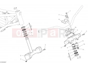 DUCATI Scrambler Desert Sled Fasthouse STEERING ASSEMBLY [MOD:SCR800FH]