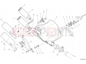 DUCATI Scrambler Desert Sled Fasthouse EXHAUST SILENCER [MOD:SCR800FH]