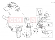 DUCATI Scrambler Desert Sled Fasthouse THROTTLE BODY [MOD:SCR800FH]