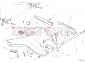 DUCATI Scrambler Icon Dark REAR SWINGING ARM [MOD:SCR800DK]