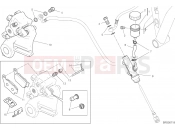 DUCATI Scrambler Icon Dark REAR BRAKE SYSTEM [MOD:SCR800DK]