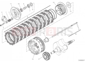 DUCATI 2020 Scrambler 1100 Sport Pro CLUTCH (FCC) [MOD:SCR11SPR]