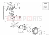DUCATI Scrambler 1100 Pro CYLINDERS - PISTONS [MOD:SCR11DRK;XST:ROK]