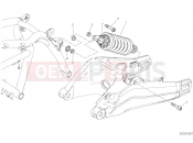 DUCATI Scrambler 1100 Pro REAR SHOCK ABSORBER [MOD:SCR11DRK;XST:EUR,ROK]