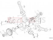 DUCATI Scrambler Cafe Racer CONNECTING RODS [MOD:SCR800CR]