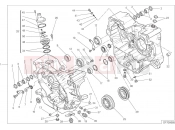 DUCATI Scrambler Cafe Racer COMPLETE HALF-CRANKCASES PAIR [MOD:SCR800CR]