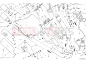 DUCATI Scrambler Cafe Racer EXHAUST SYSTEM [MOD:SCR800CR;XST:EUR,ROK,TWN]