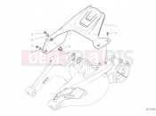 DUCATI Diavel 1260 Lamborghini REAR MUDGUARD [MOD:DVLAMBO]