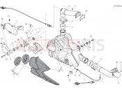 DUCATI Diavel 1260 Lamborghini EXHAUST MANIFOLD [MOD:DVLAMBO]