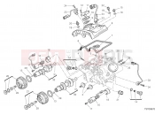 DUCATI Diavel 1260 VERTICAL CYLINDER HEAD - TIMING [MOD:DVL1260]