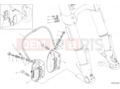 DUCATI Diavel 1260 FRONT BRAKE SYSTEM [MOD:DVL1260]