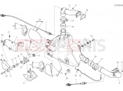 DUCATI Diavel 1260 EXHAUST MANIFOLD [MOD:DVL1260]
