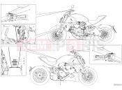 DUCATI Diavel 1260 POSITIONING PLATES [MOD:DVL1260;XST:JAP]