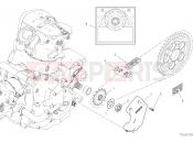 DUCATI Hypermotard 950 SP FRONT SPROCKET - CHAIN [MOD:HYM950SP]