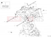 DUCATI Hypermotard 950 SP FRAME [MOD:HYM950SP;XST:ROK]
