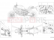 DUCATI Monster 1200 POSITIONING PLATES [MOD:M 1200;XST:JAP]